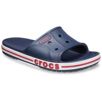 Crocs BAYABAND SLIDE Uniszex papucs, sötétkék, méret 36/37 kép