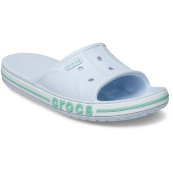 Crocs BAYABAND SLIDE Uniszex papucs, világoskék, méret 36/37 kép