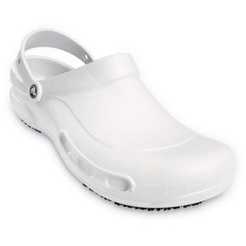 Crocs BISTRO Uniszex belebújós cipő, fehér, méret 38/39 kép