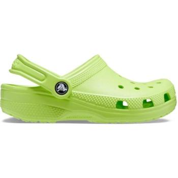 Crocs CLASSIC CLOG K Gyerek papucs, világoszöld, méret 28/29 kép