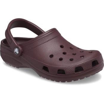 Crocs CLASSIC CLOG Uniszex papucs, bordó, méret 36/37 kép