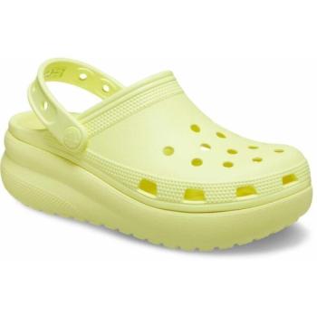 Crocs CLASSIC CROCS CUTIE CLOG K Gyerek papucs, sárga, méret 28/29 kép