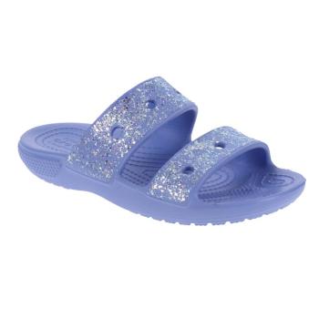 CROCS-Classic Crocs Glitter Sandal moon jelly Kék 30/31 kép