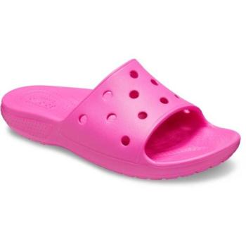 Crocs CLASSIC CROCS SLIDE K Gyerek papucs, rózsaszín, méret 28/29 kép