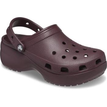 Crocs CLASSIC PLATFORM CLOG W  Női papucs, bordó, méret 37/38 kép