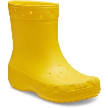 Crocs CLASSIC RAIN BOOT Női gumicsizma, sárga, méret 36/37 kép