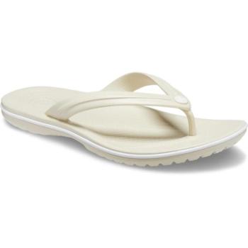 Crocs CROCBAND FLIP Uniszex flip-flop papucs, bézs, méret 36/37 kép