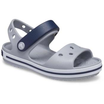 Crocs CROCBAND SANDAL K Gyerek szandál, szürke, méret 22/23 kép