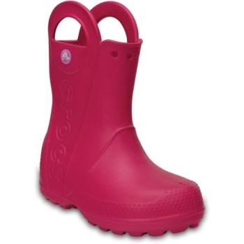 Crocs HANDLE IT RAIN BOOT KIDS Gyerek gumicsizma, rózsaszín, méret 22/23 kép