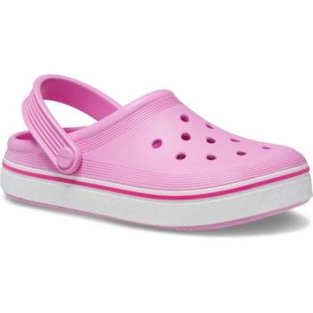 Crocs OFF COURT CLOG K Lány belebújós cipő, rózsaszín, méret 28/29 kép