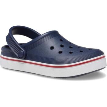 Crocs OFF COURT CLOG K Uniszex gyerek belebújós cipő, sötétkék, méret 28/29 kép