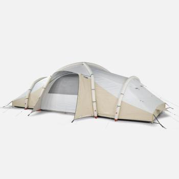 Családi kempingsátor, felfújható - Air Seconds 8.4 Fresh & Black Quechua kép
