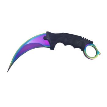 Cutit Karambit Rainbow 18.5 cm kép