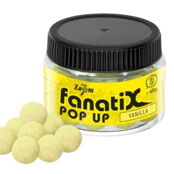 CZ Fanati-X Pop Up horogcsali, 16 mm, vanília, 40 g kép