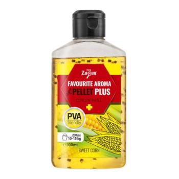 CZ Favourite folyékony aroma pellettel, édes kukorica, 200 ml kép