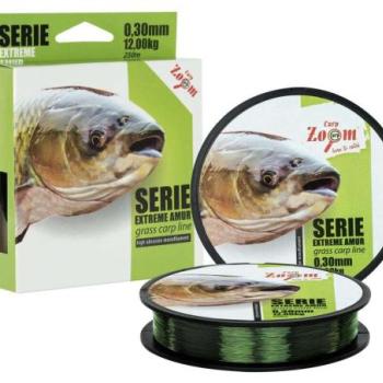 CZ Serie Extreme horgászzsinór amur, o 0,30 mm, 250 m, 12 kg, zöld kép