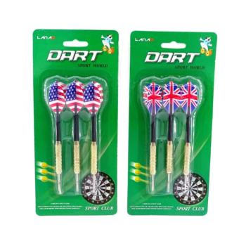 Darts nyíl szett lapon - 3 darab - 82510 kép