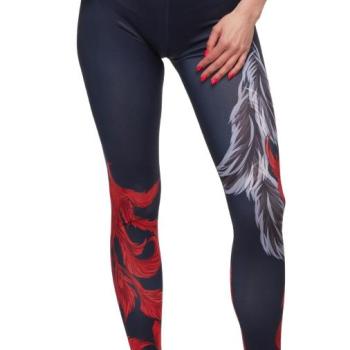 Dedoles Vidám sport leggings Főnix barna/kék XS méret kép