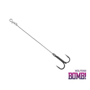 Delphin Bomb Twisto Rigs Wolfram 10 cm - 4 pergető előke 3db kép