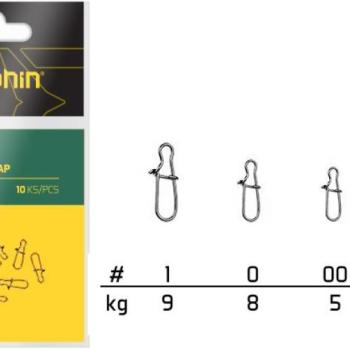 Delphin Fastlock Snap C-01 Méret 00 5 kg 10 db kép