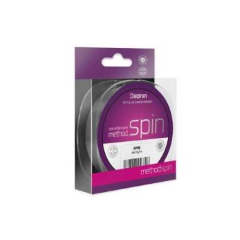 Delphin Method Spin szürke 0,10mm 2,2lbs 150m mono zsinór kép