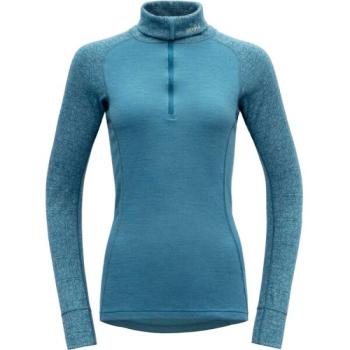 Devold DUO ACTIVE MERINO 210 Z.NECK Női funkcionális felső, türkiz, méret kép