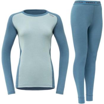 Devold MULTI SPORT MERINO 190 Női thermo aláöltözet szett, kék, méret kép