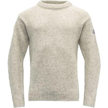 Devold NANSEN WOOL SWEATER Férfi pulóver, bézs, méret kép