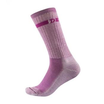 Devold OUTDOOR MEDIUM WOMAN SOCK Női sportzokni, rózsaszín, méret kép