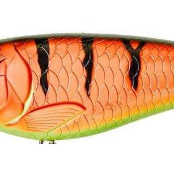 Dexter jerk 12cm s mat orange tiger kép