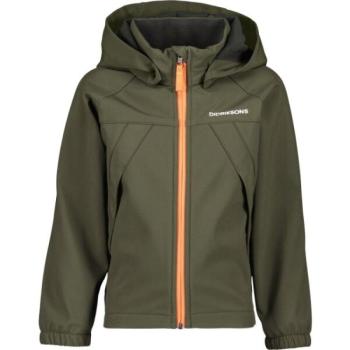 DIDRIKSONS TROEL Gyerek softshell kabát, khaki, méret kép