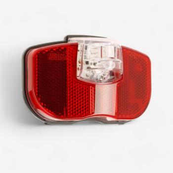 Dinamós hátsó LED kerékpár lámpa Btwin kép