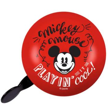 Disney Retro bicikli csengő - Mickey egér - Piros kép