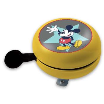 Disney Retro bicikli csengő - Mickey egér - Sárga kép