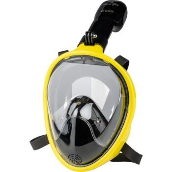 Dive pro BELLA MASK LIGHT BLUE Légzőcsöves búvármaszk, sárga, méret kép