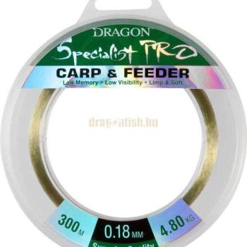 Dragon specialist pro carp -and- feeder 300m 0,18mm 4,75kg kép