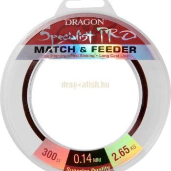 Dragon specialist pro match -and- feeder 300m 0,18mm 4,75kg kép