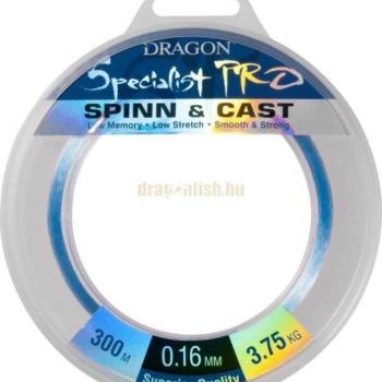 Dragon specialist pro spinn -and- cast 300m 0,16mm 3,65kg kép