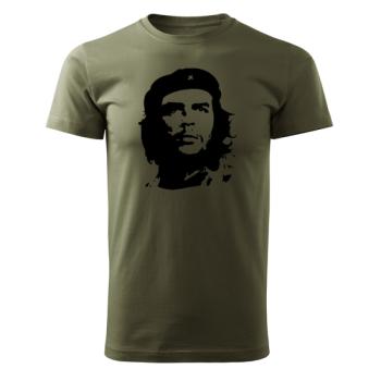 DRAGOWA rövid póló Che Guevara, oliva 160g/m2 kép