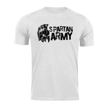 DRAGOWA rövid póló spartan army Aristón, fehér 160g/m2 kép