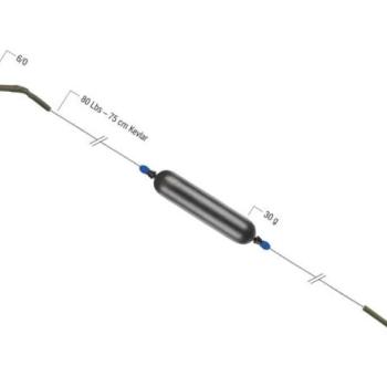 Dreadcat catfish rig with underwater floater bait animator 30g ho... kép