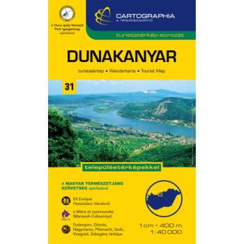 Dunakanyar turistatérkép Cartographia kép