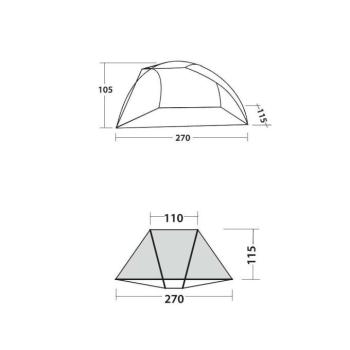 Easy Camp Beach kupola sátor kép