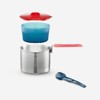 Edénykészlet, inox - MT500 Forclaz kép