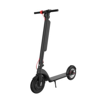 Elektromos roller - 350W, max. 20 km, max. 25 km/h, fekete/piros kép