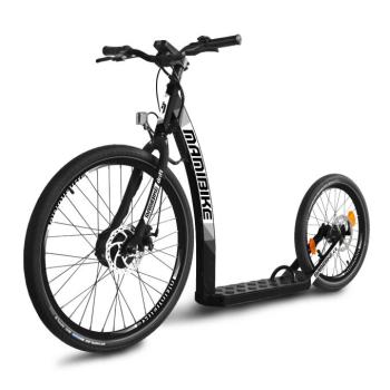 Elektromos roller Mamibike DRIFT 26/20" gyors töltővel 2020  fekete-fehér kép