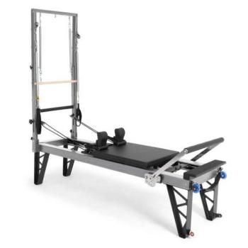 Elina Pilates Aluminium Reformer - alumínium reformer 4 magasságú és egy torony Típus: HL4 toronnyal kép