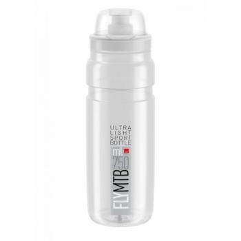 ELITE-Fľaša FLY MTB transparentná šedé logo 750 ml Fehér kép