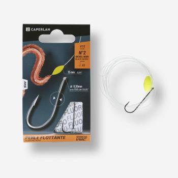Előkötött, füles horgok tengeri horgászathoz SN, úszó gyönggyel Caperlan kép