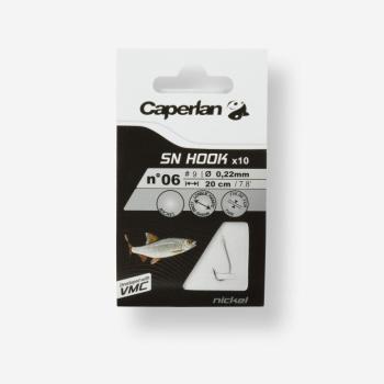 Előkötött horog, nikkelezett, n°6 - n°20 Caperlan kép